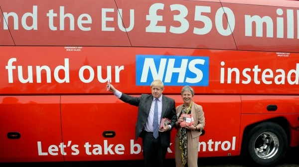 Boris Johnson and the Brexit Bus