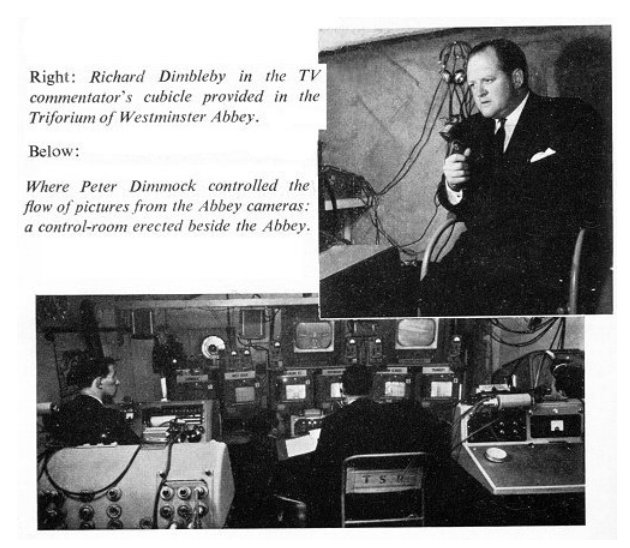Richard Dimbleby at the Coronation