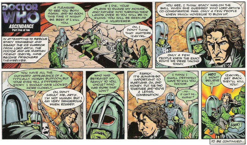 Radio Times' Doctor Who strip