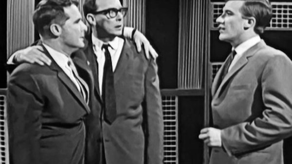 Roy Castle with Morecambe and Wise