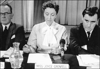 Joyce Grenfell on the Pilkington Committee