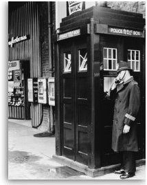 Policeman and Police Box