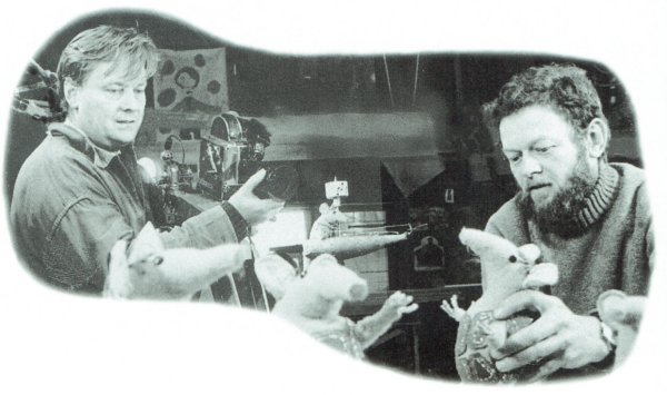 Oliver Postgate and Peter Firmin