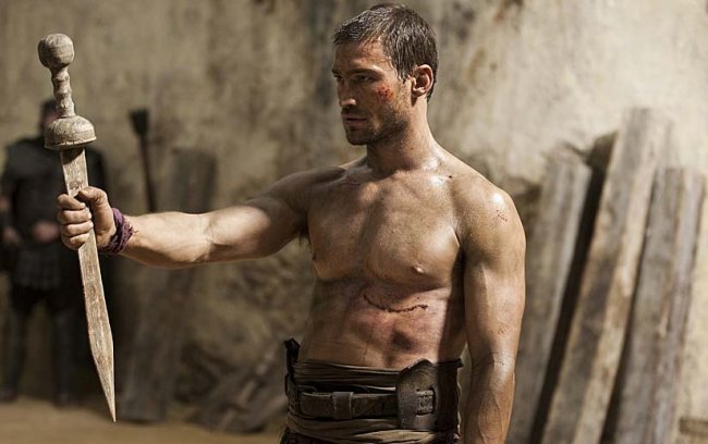 Andy Whitfield as Spartacus