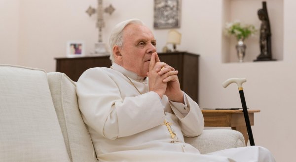 Anthony Hopkins in The Two Popes