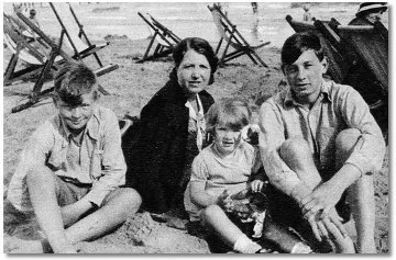 Young Benny Hill and family