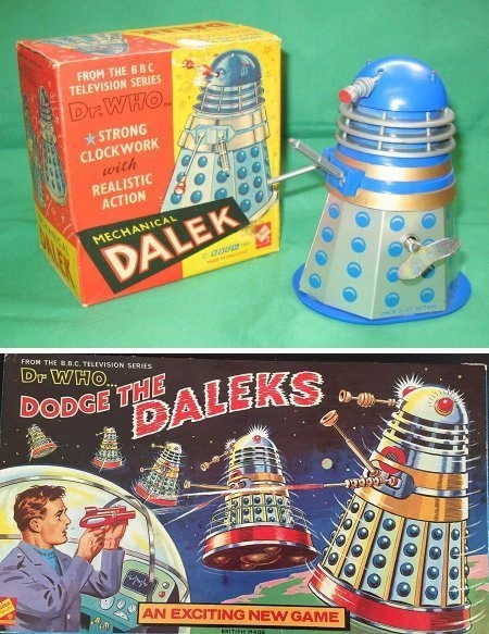Dalek Toy and Game 1960s