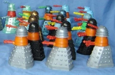 1960s Dalek figures