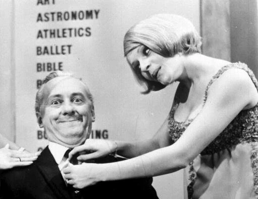 Hughie Green and Monica Rose