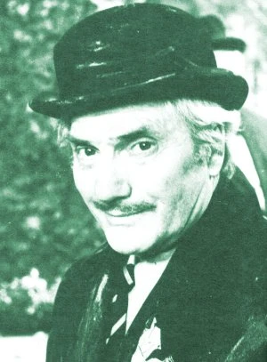 Dick Emery as the tramp, College