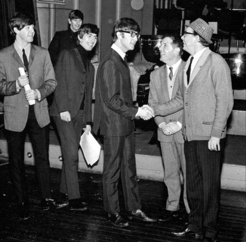 Morecambe and Wise meet The Beatles