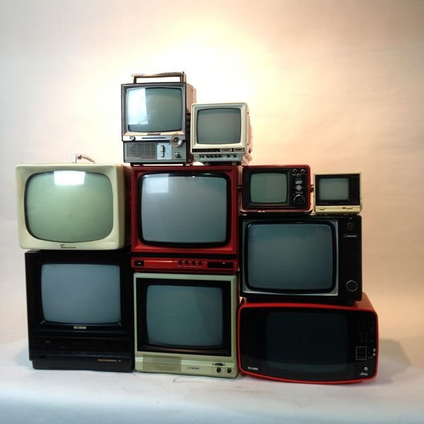 Stacked Televisions