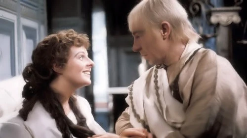 Sheila White and Derek Jacobi in 'I, Claudius'