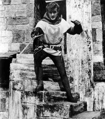 Roger Moore as Ivanhoe