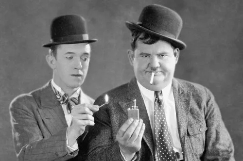 Laurel and Hardy