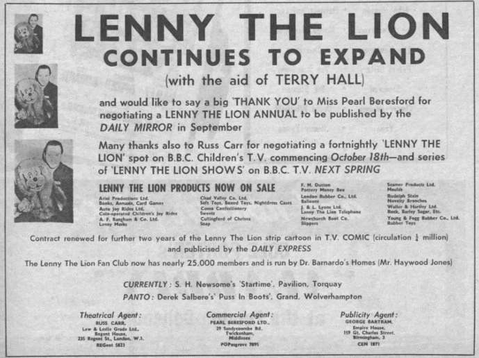 Lenny the Lion