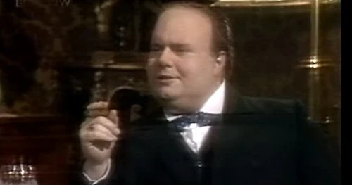 William Hootkins as Churchill
