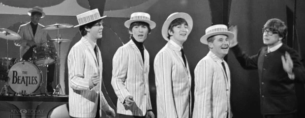 Morecambe and Wise with The Beatles