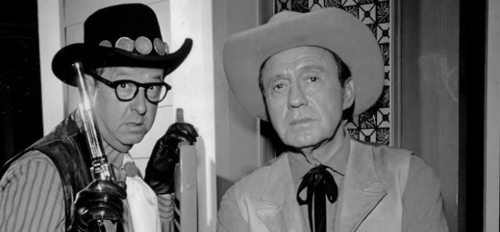 Phil Silvers and Jack Benny