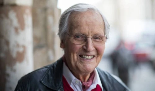 Nicholas Parsons in later years.