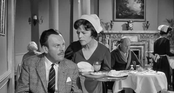 Actress Patricia Hayes with Terry-Thomas