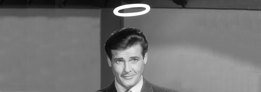 Roger Moore as The Saint