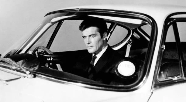 Roger Moore as The Saint