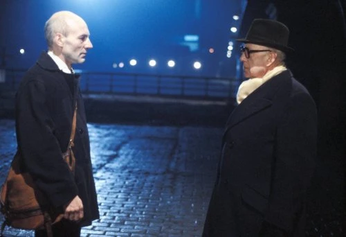Patrick Stewart and Alec Guinness in Smiley's People
