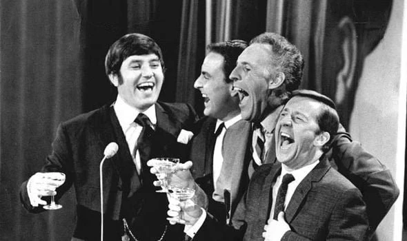Tarbie, Monkhouse, Brucie and Vaughan