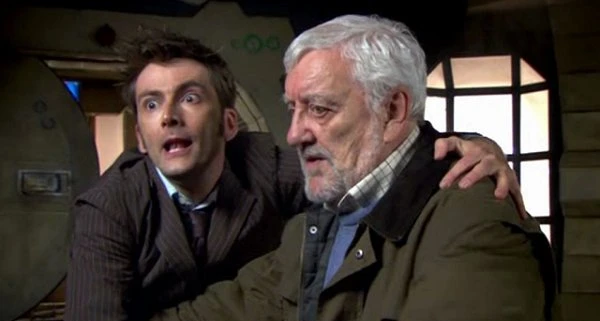 Wilfred Mott and The Doctor